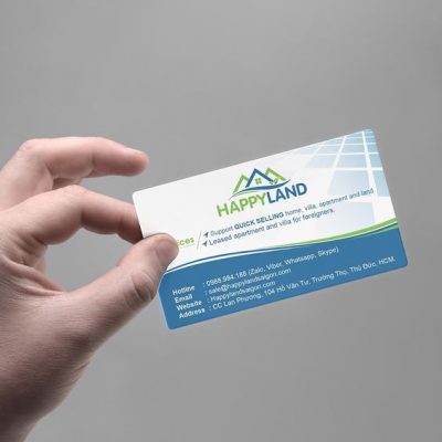 Card visit cán mờ, cán bóng