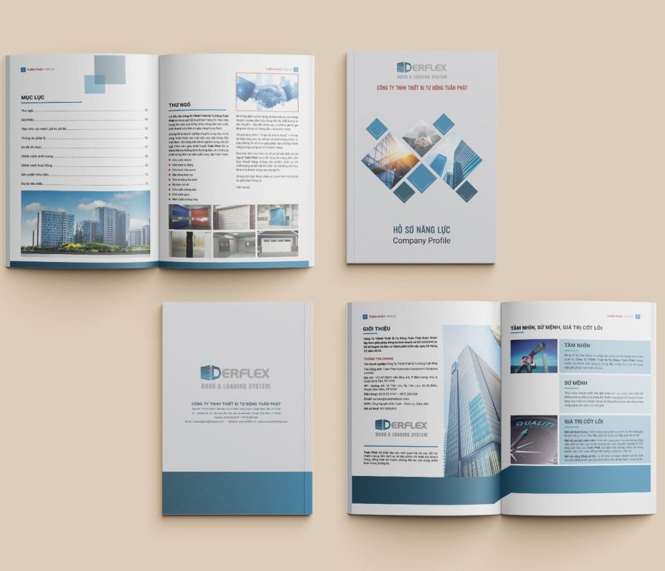 in Catalog, Profile DERFLEX